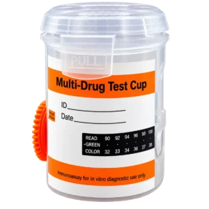 10 Panel Drug Test with Integrated Cup