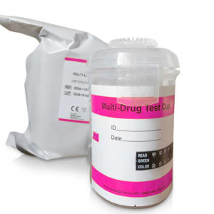 10 Panel Drug Test with Integrated Cup