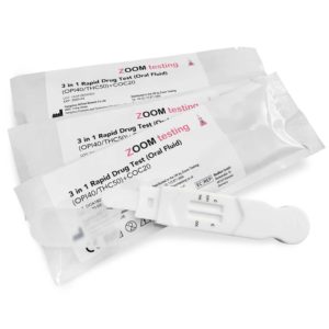 3 in 1 Saliva Drug Test (Oral Fluid Testing Kits)