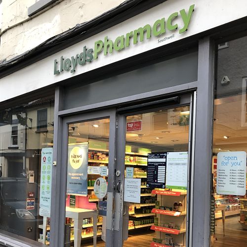 lloyds pharmacy drug test shop front